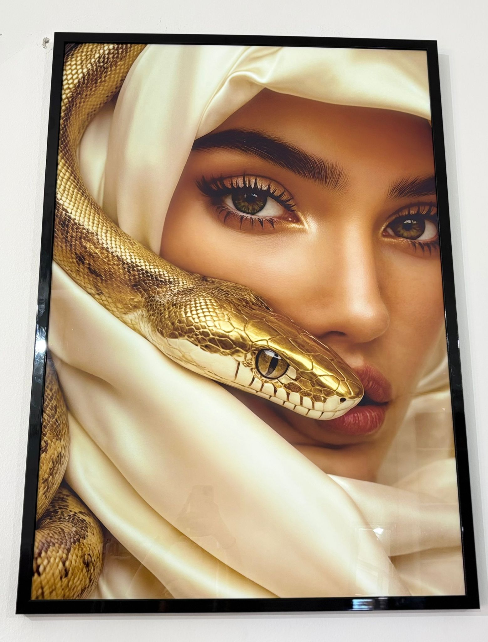 Quadro in cristallo donna