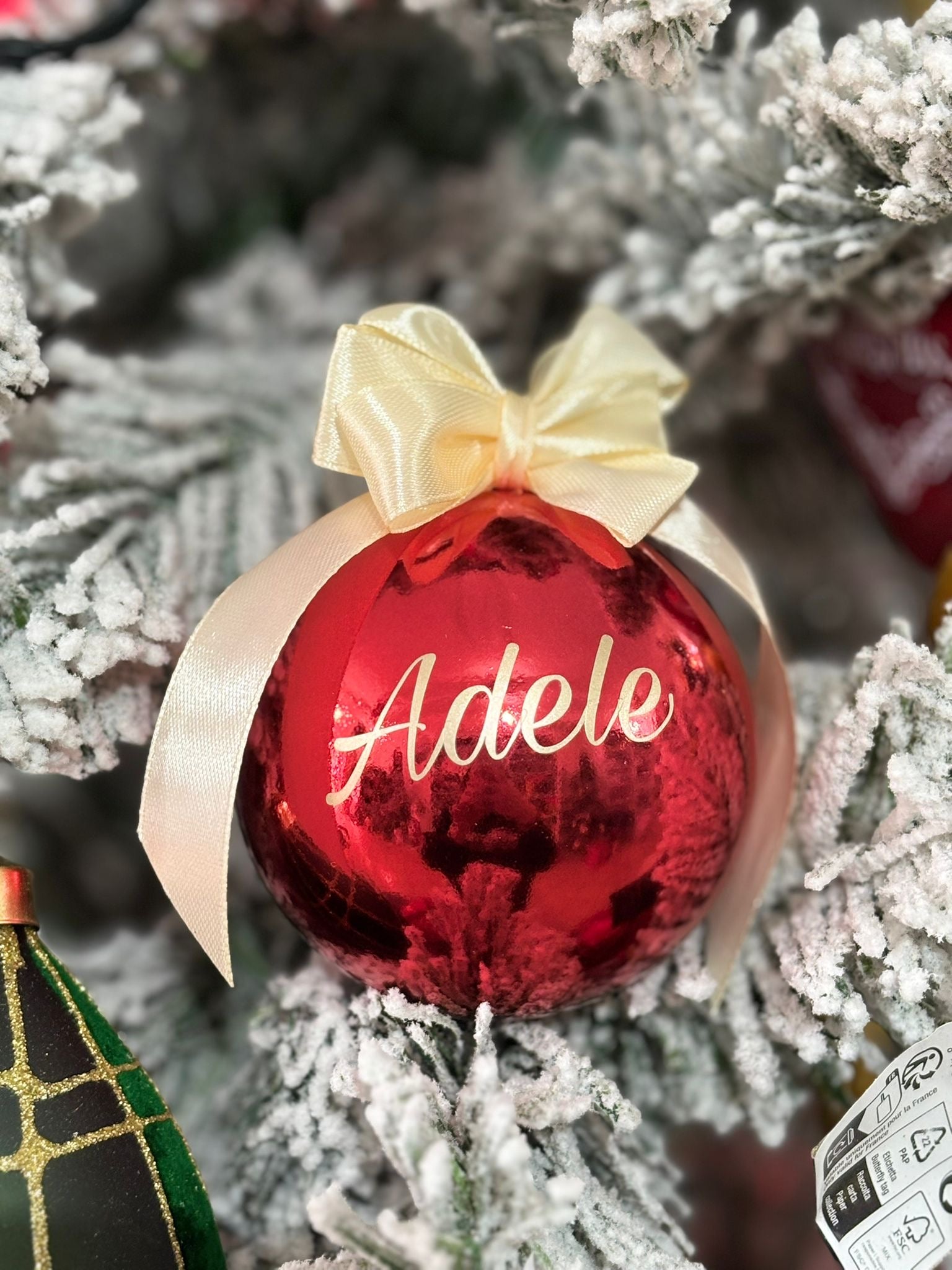 Pallina personalizzabile in plastica