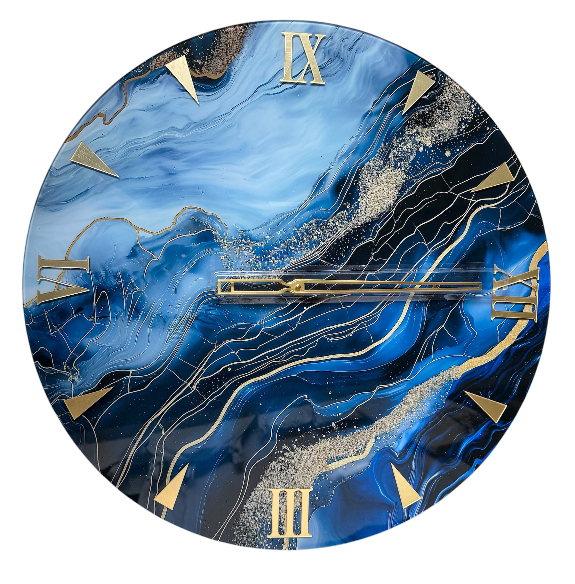 Orologio da 60 cm in vetro temperato da 5 mm