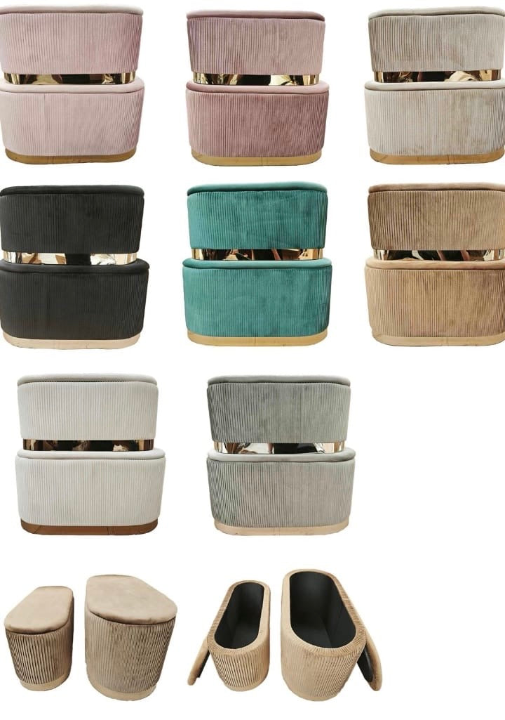 Set due panche una grande e una piccola