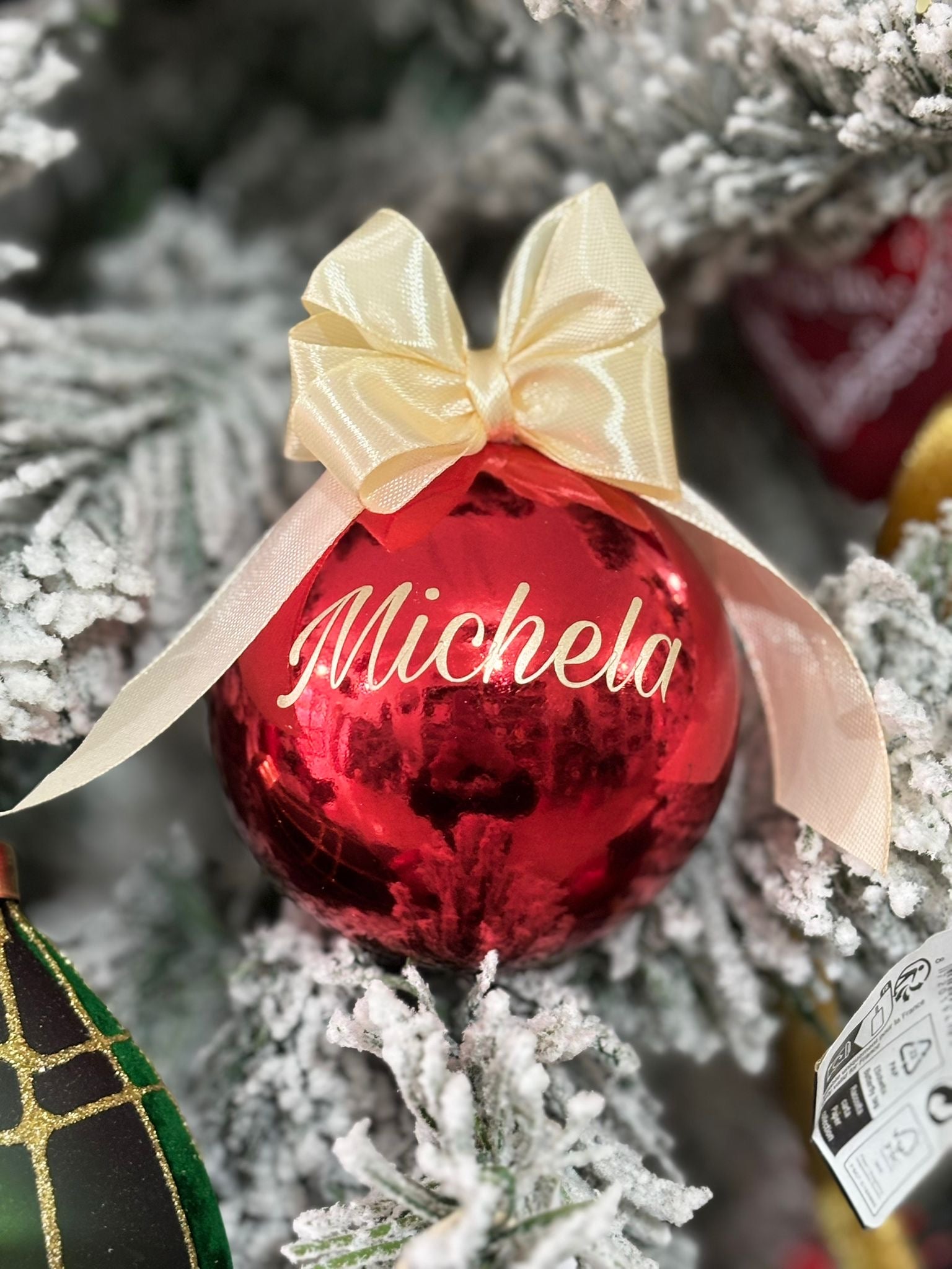 Pallina personalizzabile in plastica