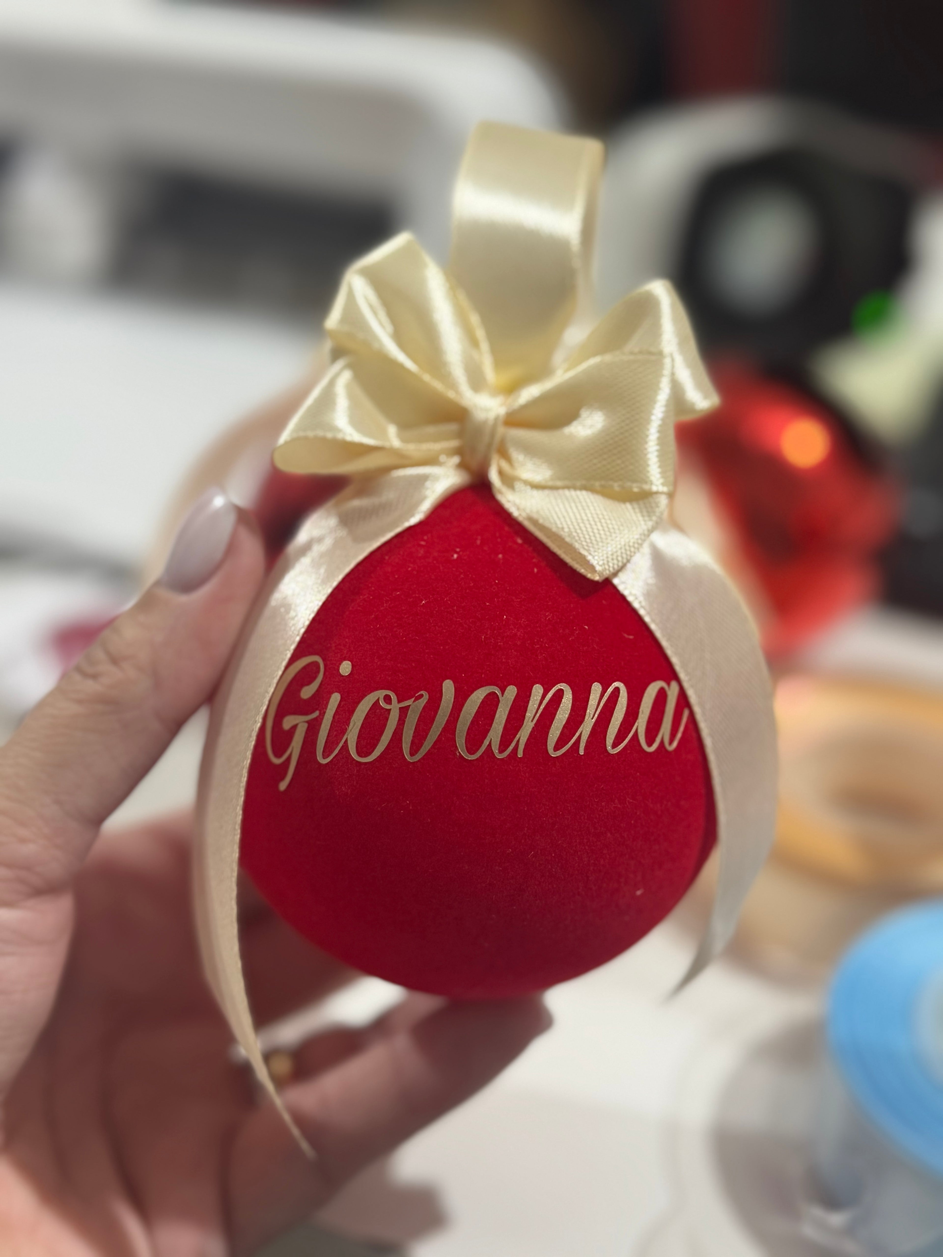 Pallina personalizzabile in plastica