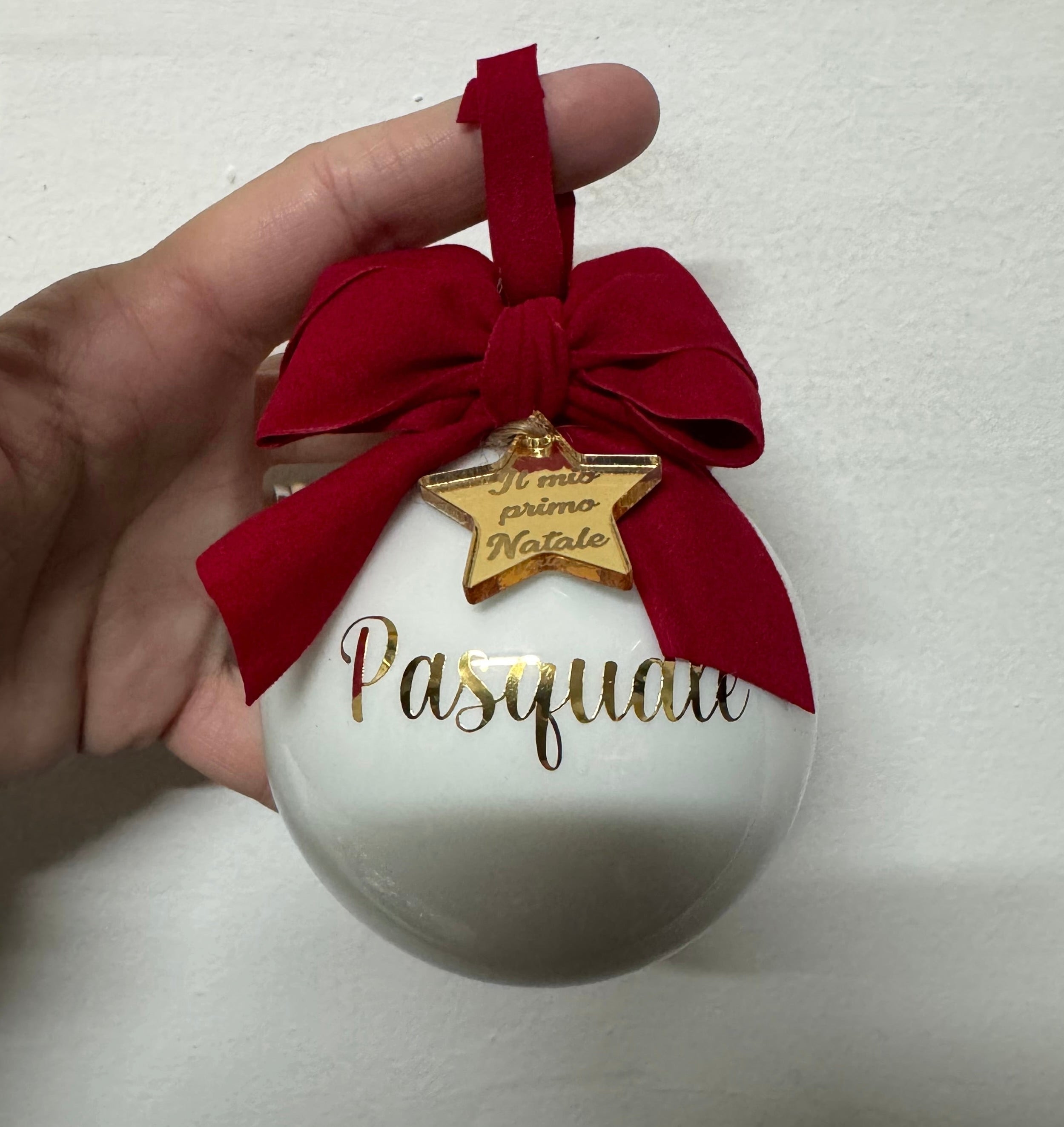 Pallina personalizzabile in vetro