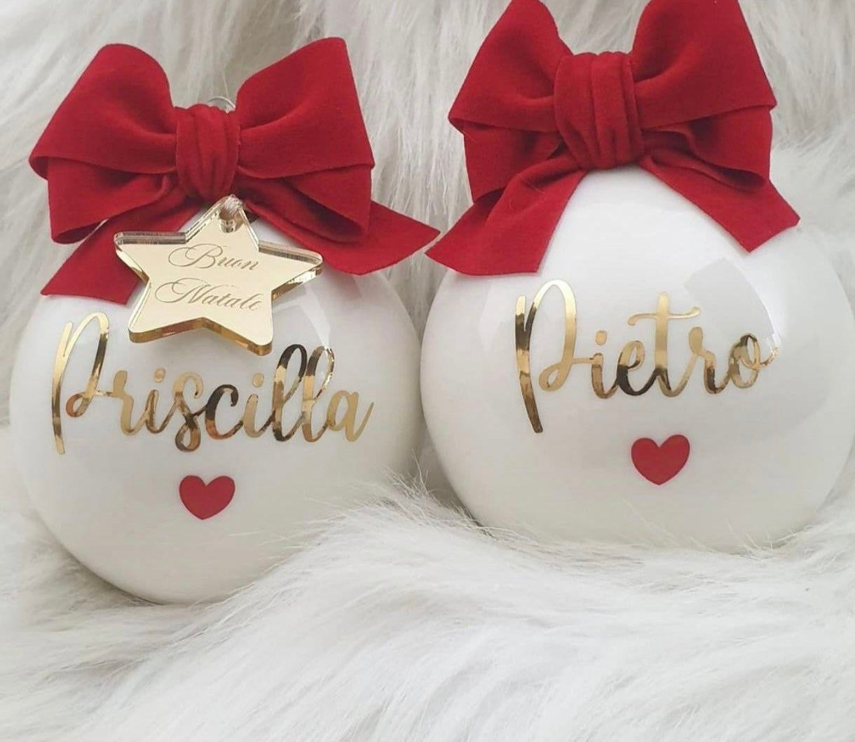 Pallina personalizzabile in vetro