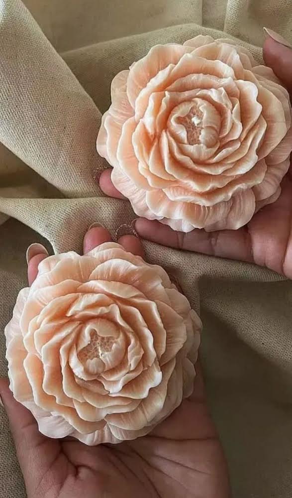 Candela Artigianale Peonia