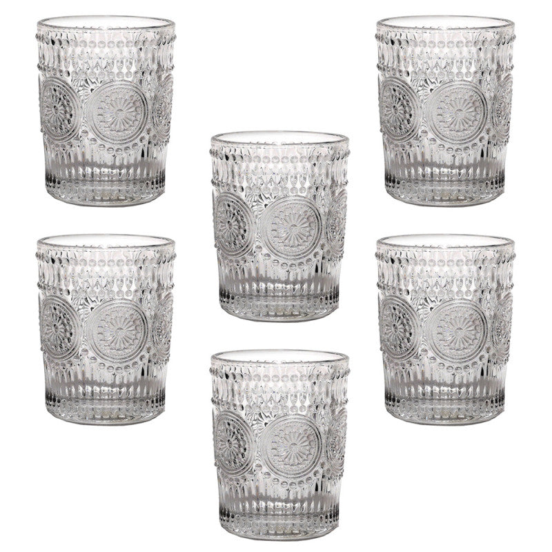 Bicchieri set 6 pezzi trasparente