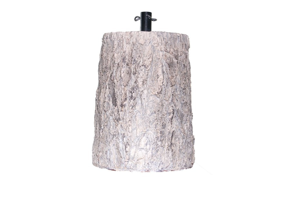 Base per albero di natale tronco dimensioni 22x30 innevato
