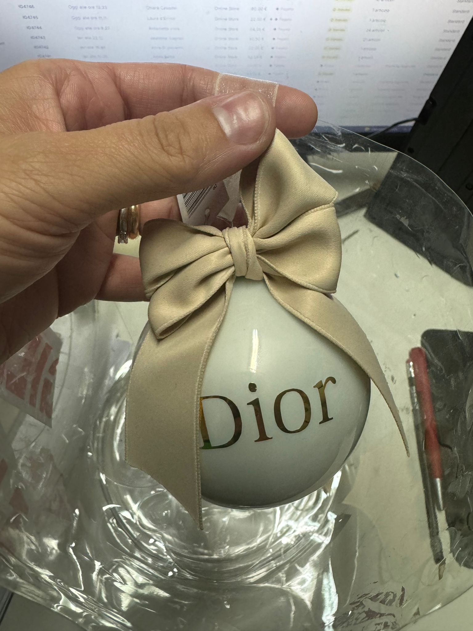 Pallina personalizzabile in vetro