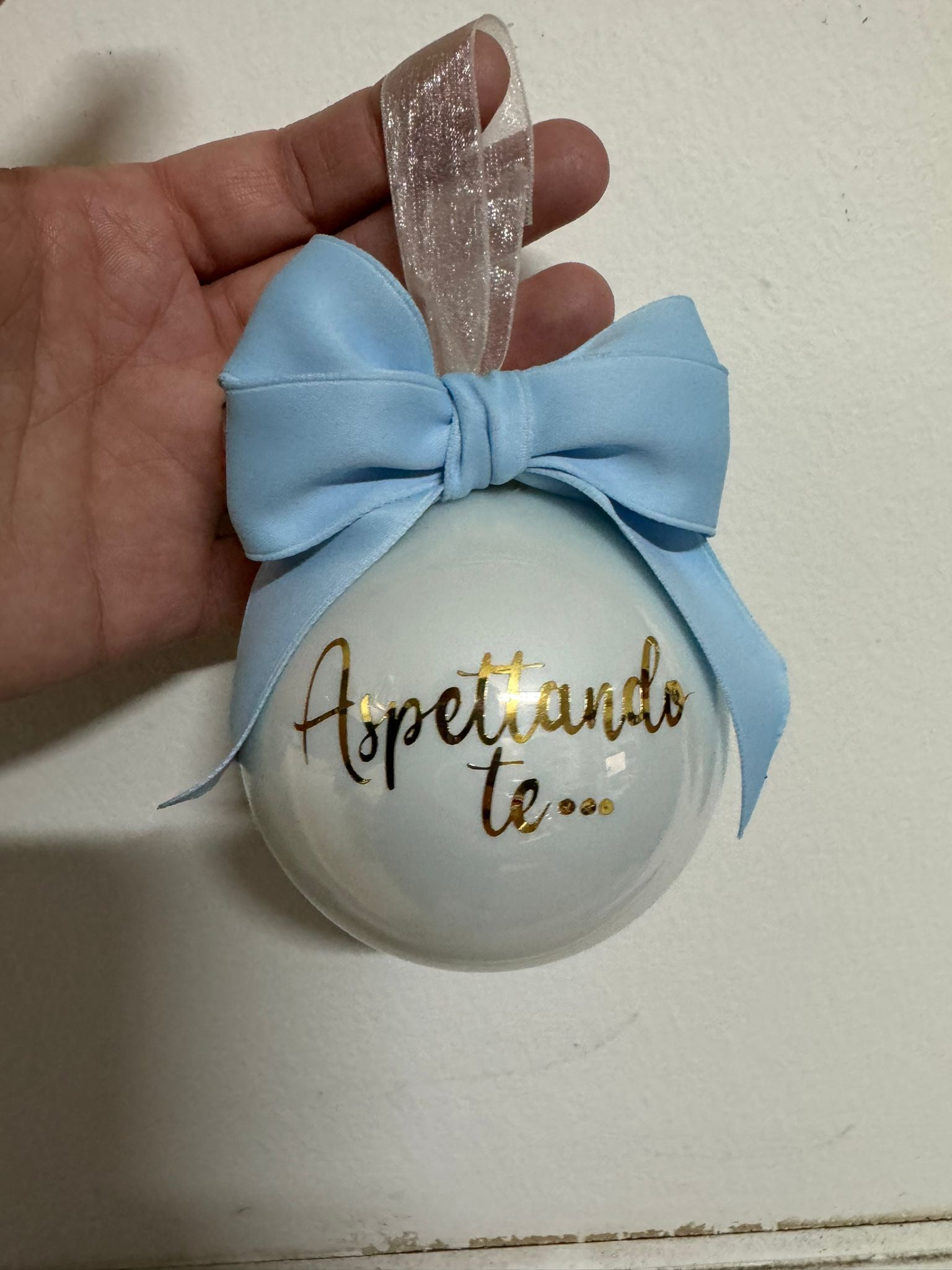 Pallina personalizzabile in vetro