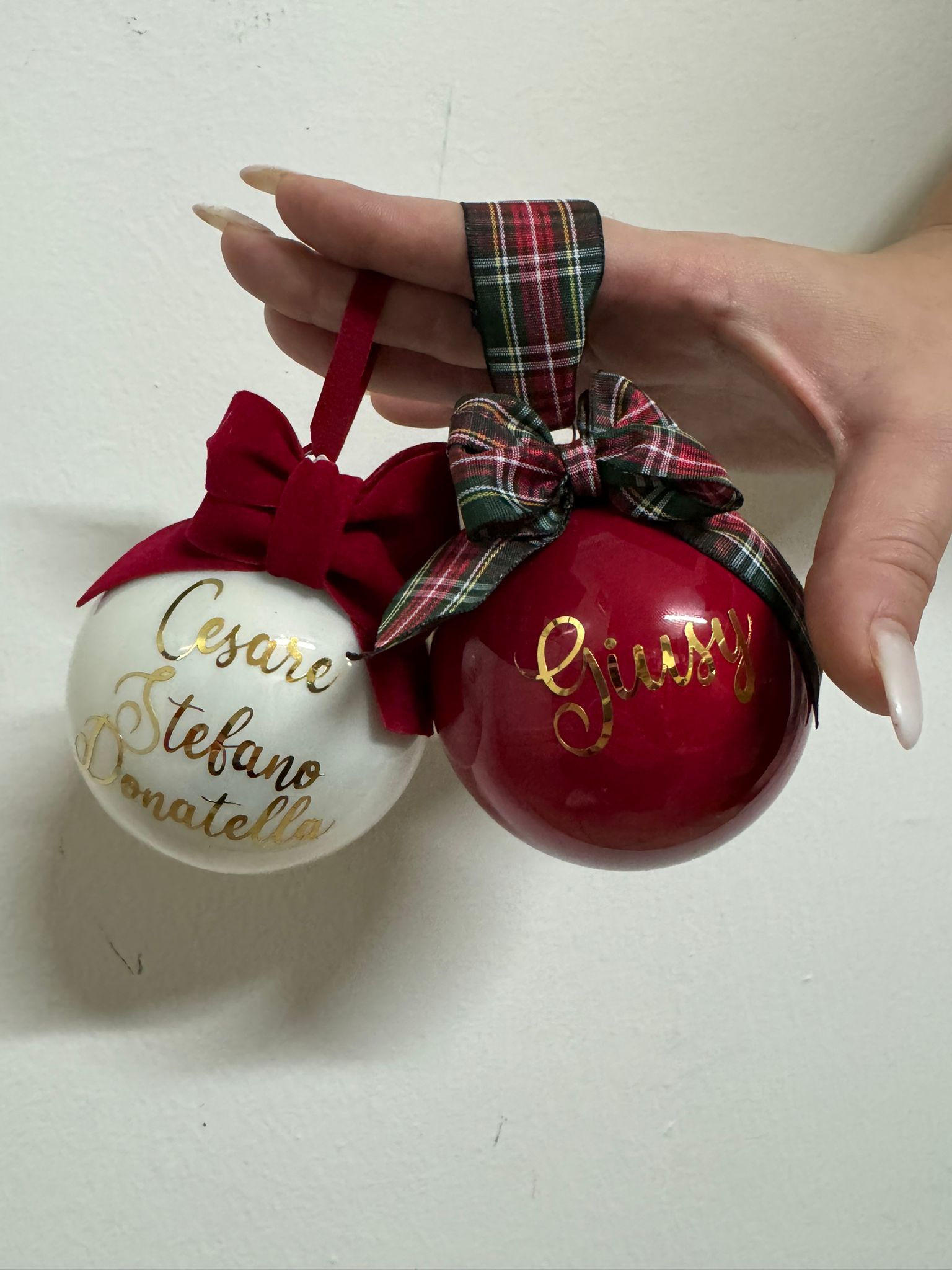 Pallina personalizzabile in vetro