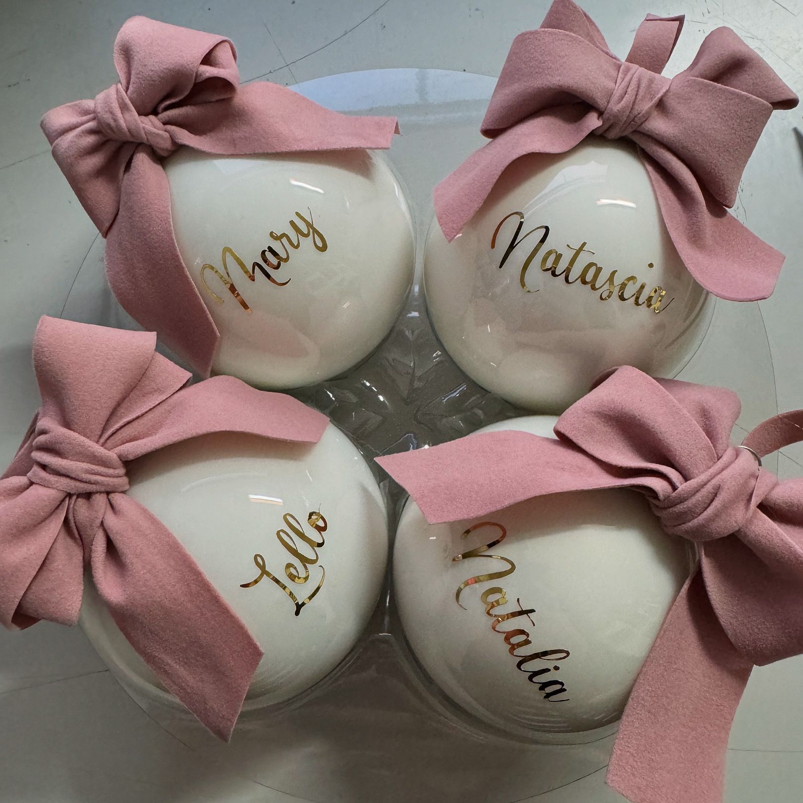 Pallina personalizzabile in vetro