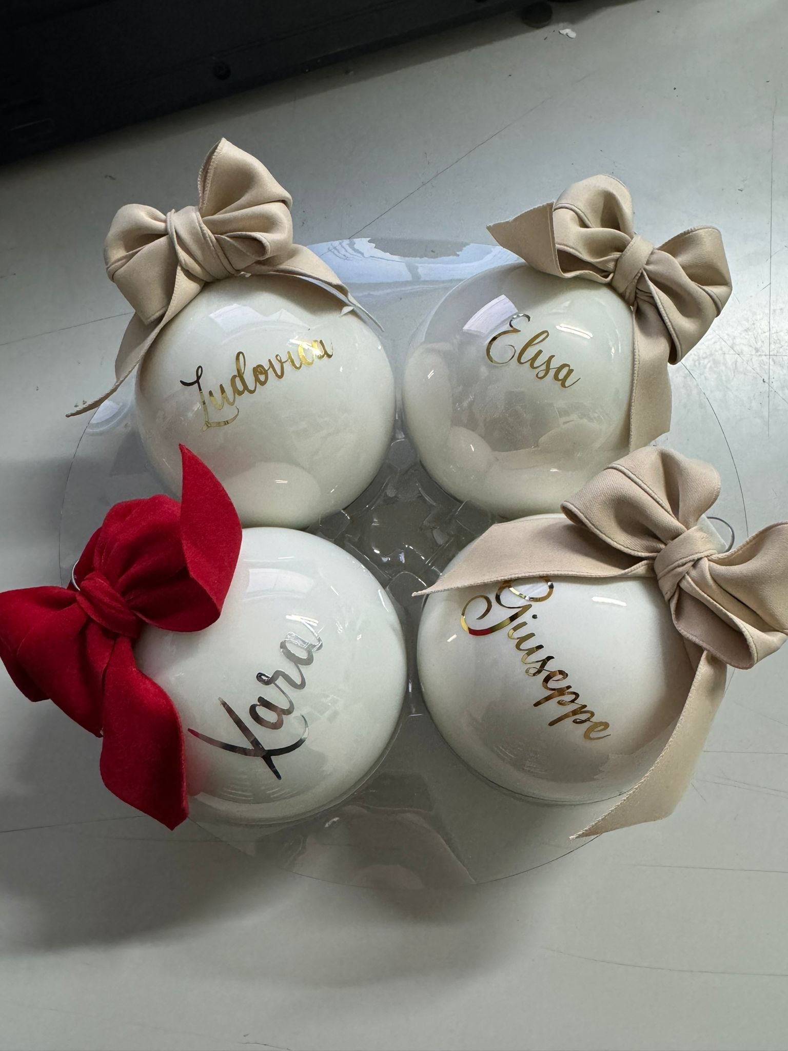 Pallina personalizzabile in vetro