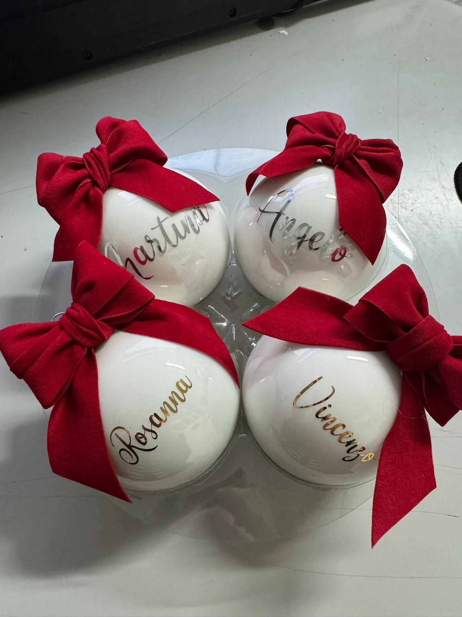 Pallina personalizzabile in vetro