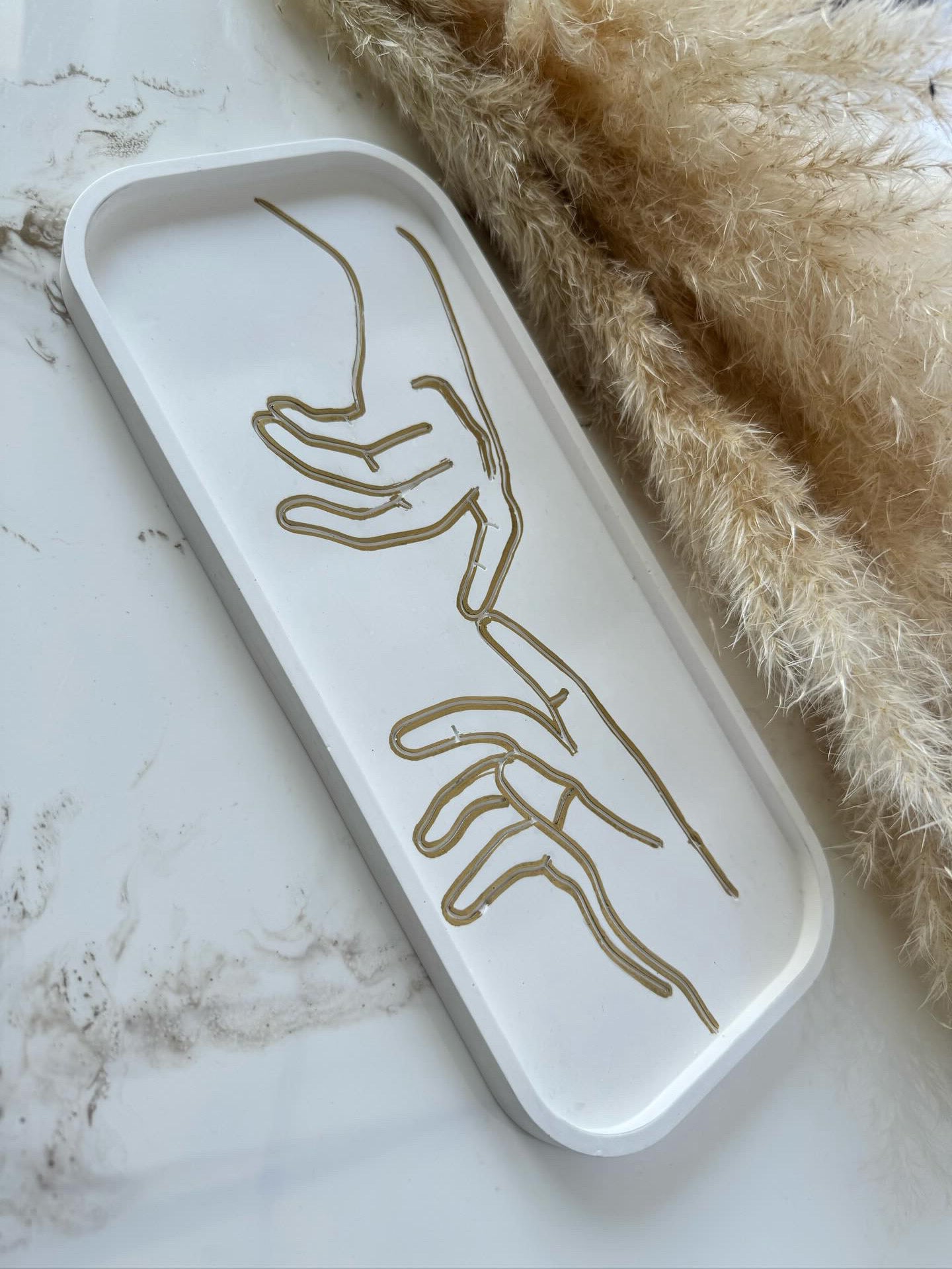 Svuotatasche in Resina Mani
