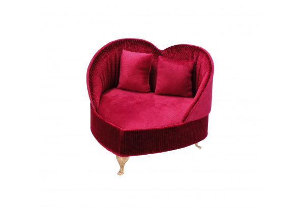 Portagioie in velluto letto d.17xh.14,5cm 4 colori disponibili