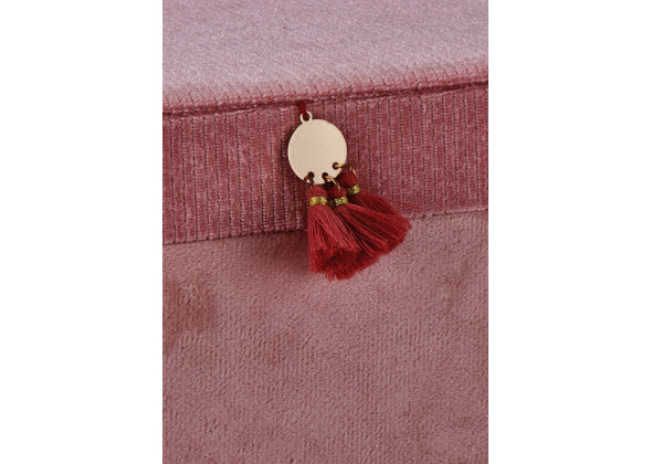 Portagioie in velluto letto d.17xh.14,5cm 4 colori disponibili
