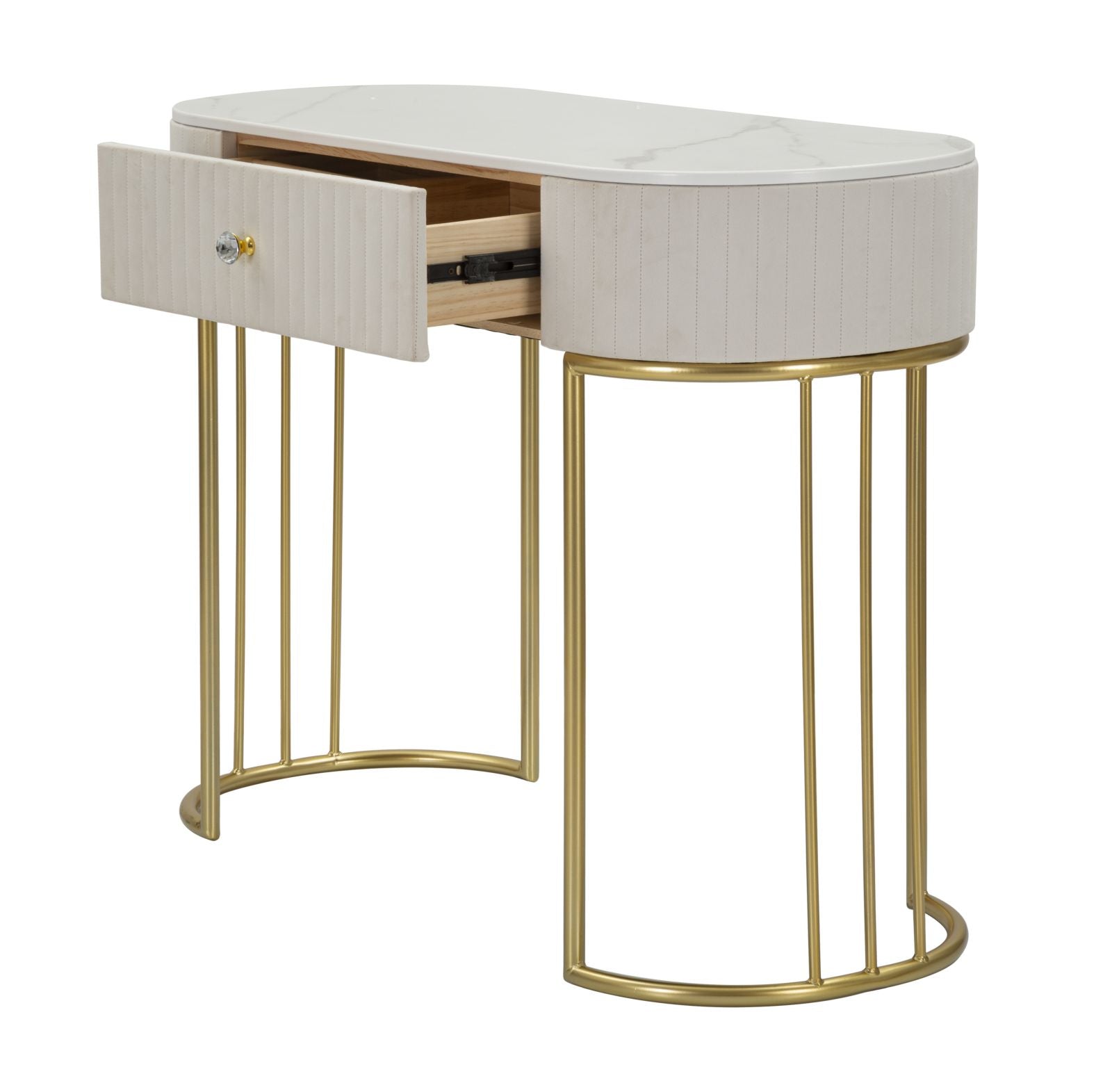 Consolle-Chic-Ovale-Crema-e-Oro-con-Cassetto-Strass-extra-big-42853-212