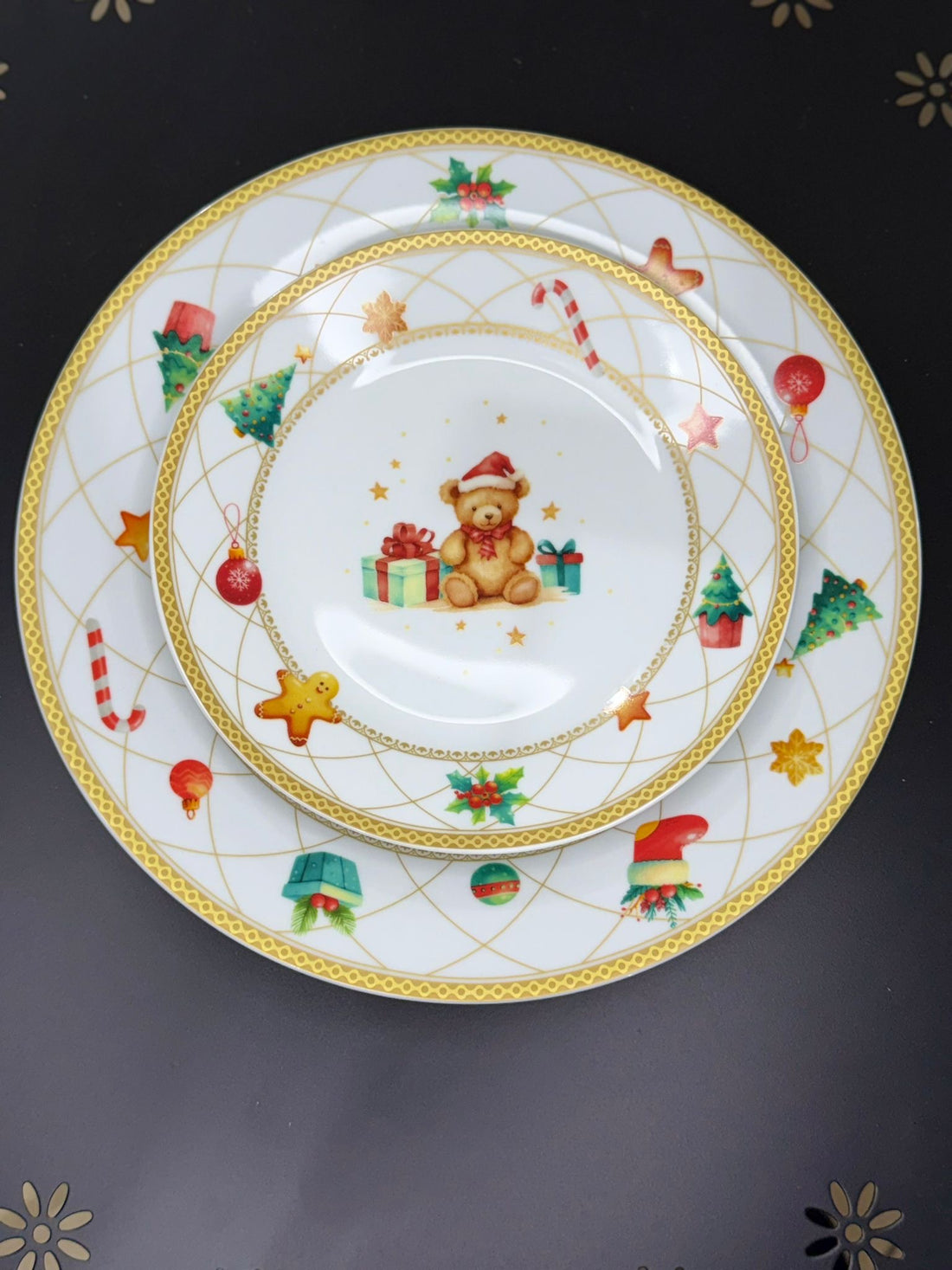 Set piatti da 18 pezzi in porcellana tognana