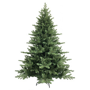 Albero di natale pe e pvc bergen da 180 cm