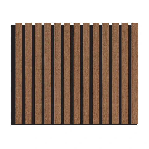 Pannello fonoassorbente flex teak 60X275cm.