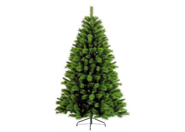Albero di natale in pvc e pe obereggen 791 rametti 180 cm