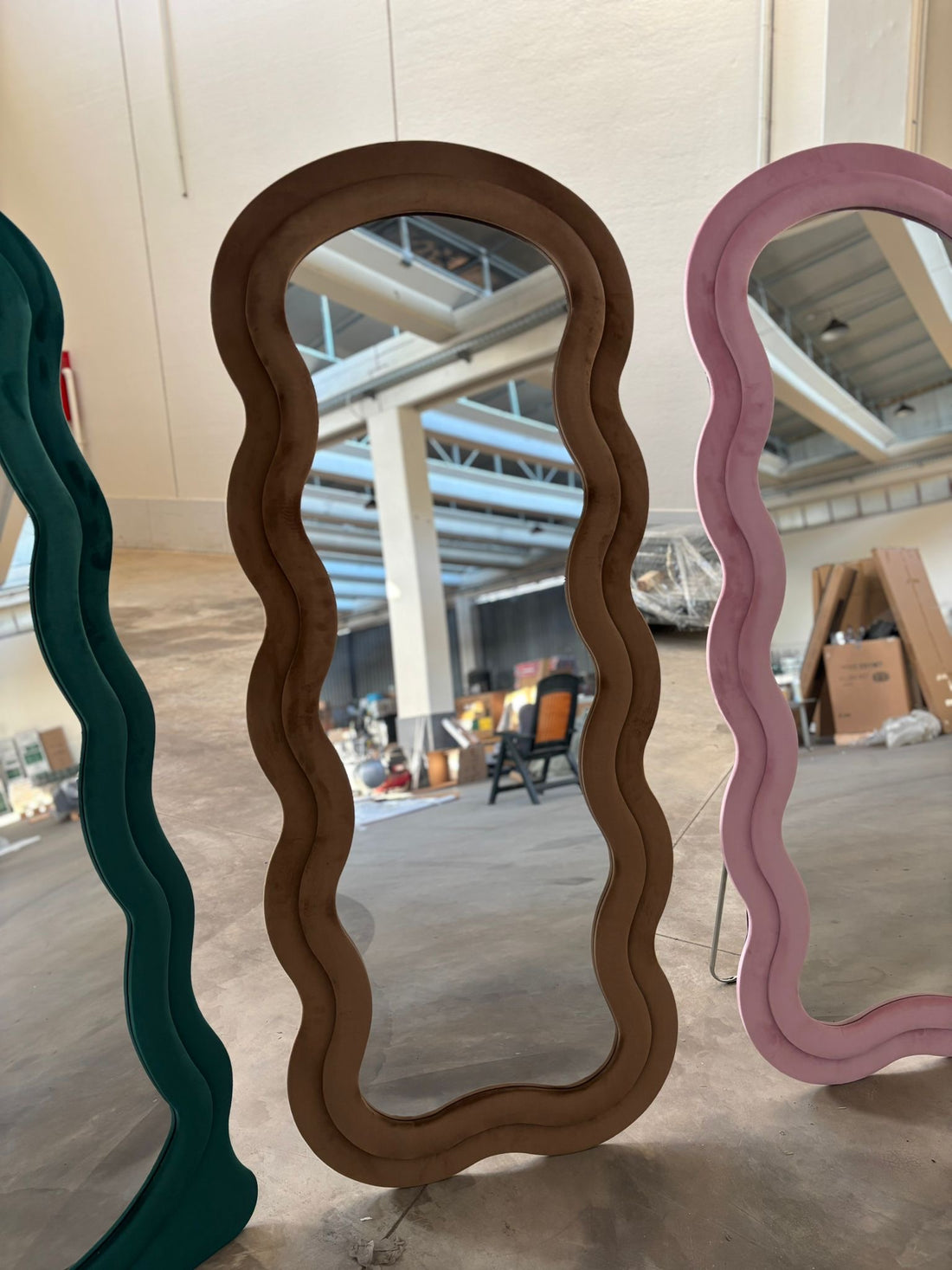 Specchio da pavimento o da parete 70x170 cm tortora