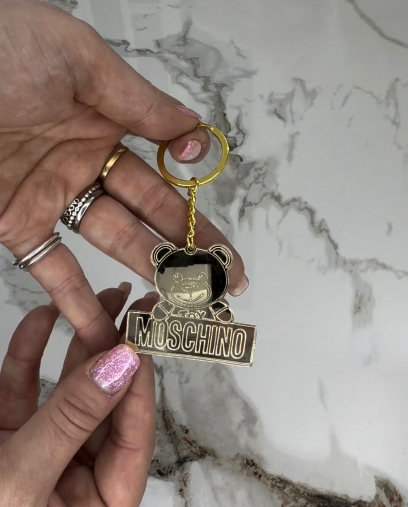 Portachiavi logati in plexiglas