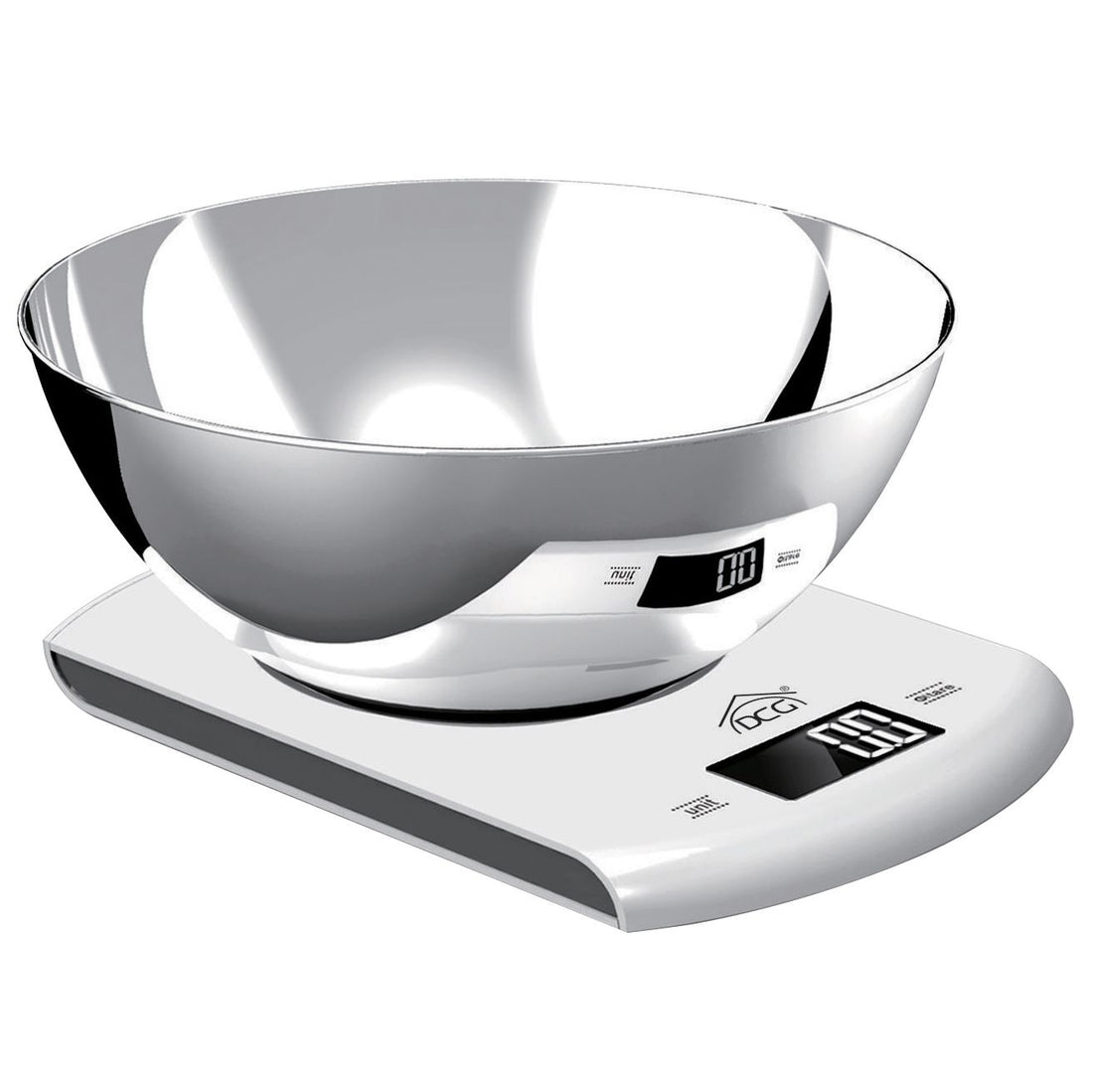 Bilancia da cucina digitale Peso 5kg INOX PWC