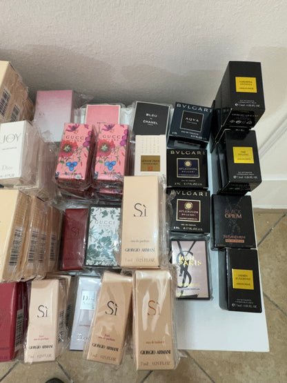 Mini profumi originali femminili e maschili
