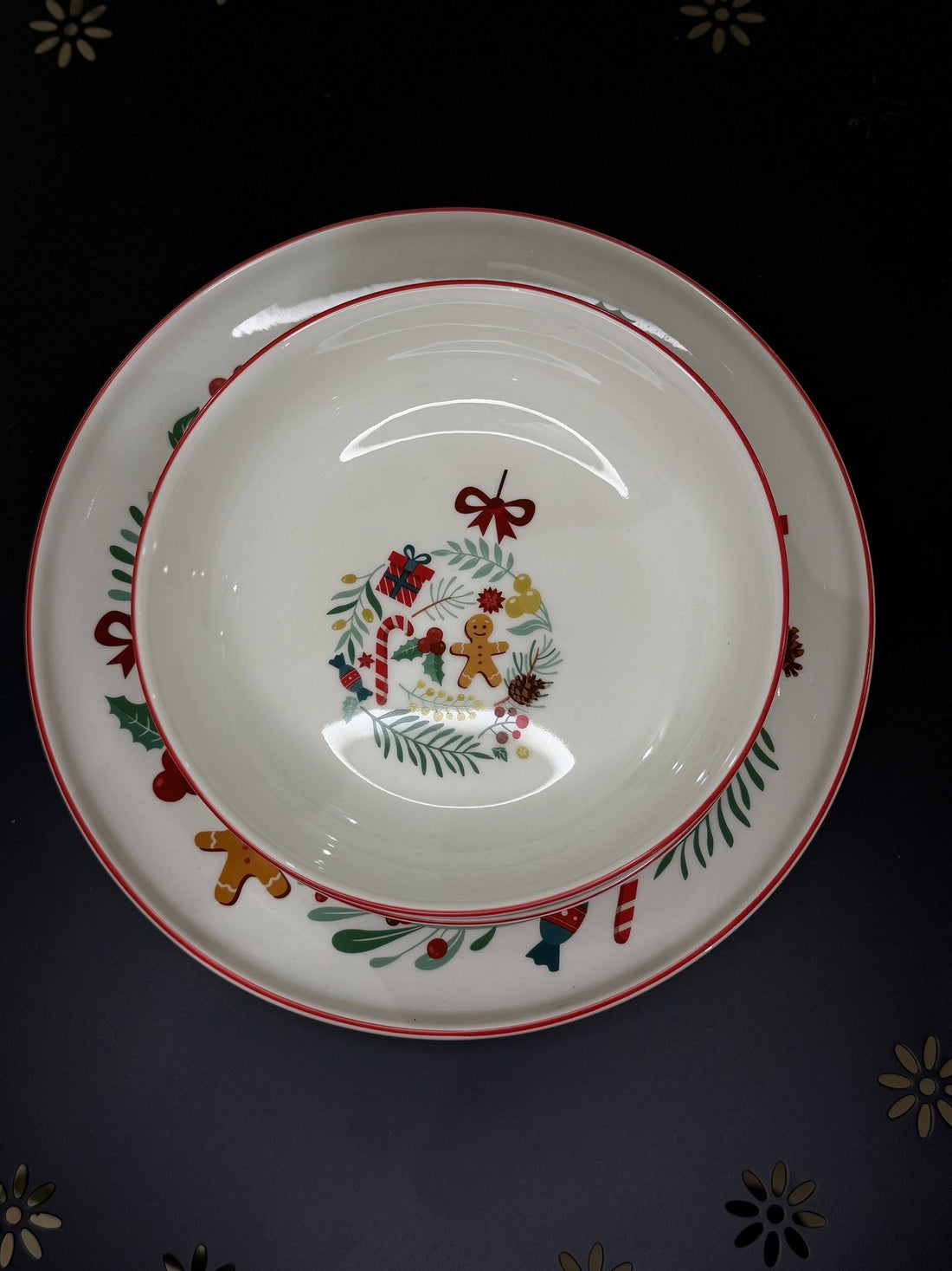 Set piatti da 12 pezzi in porcellana tognana