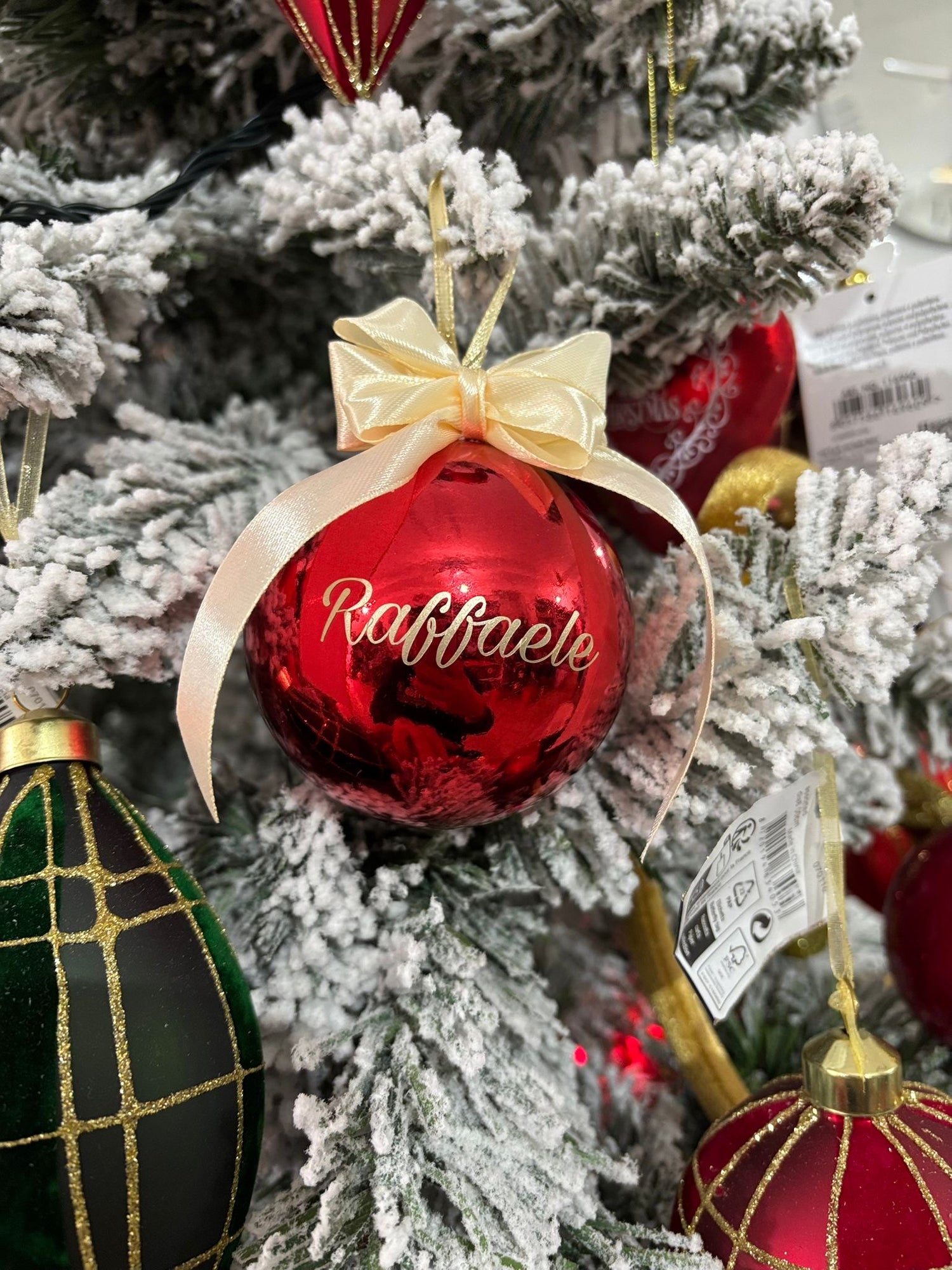 Pallina personalizzabile in plastica