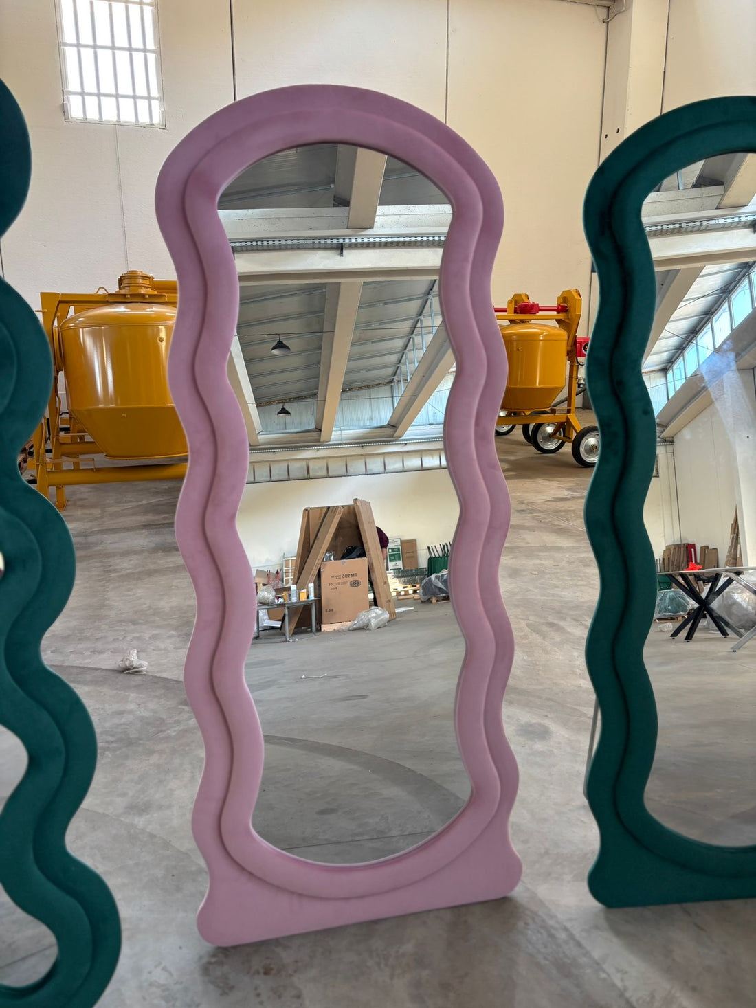 Specchio da pavimento o da parete 70x170 cm rosa