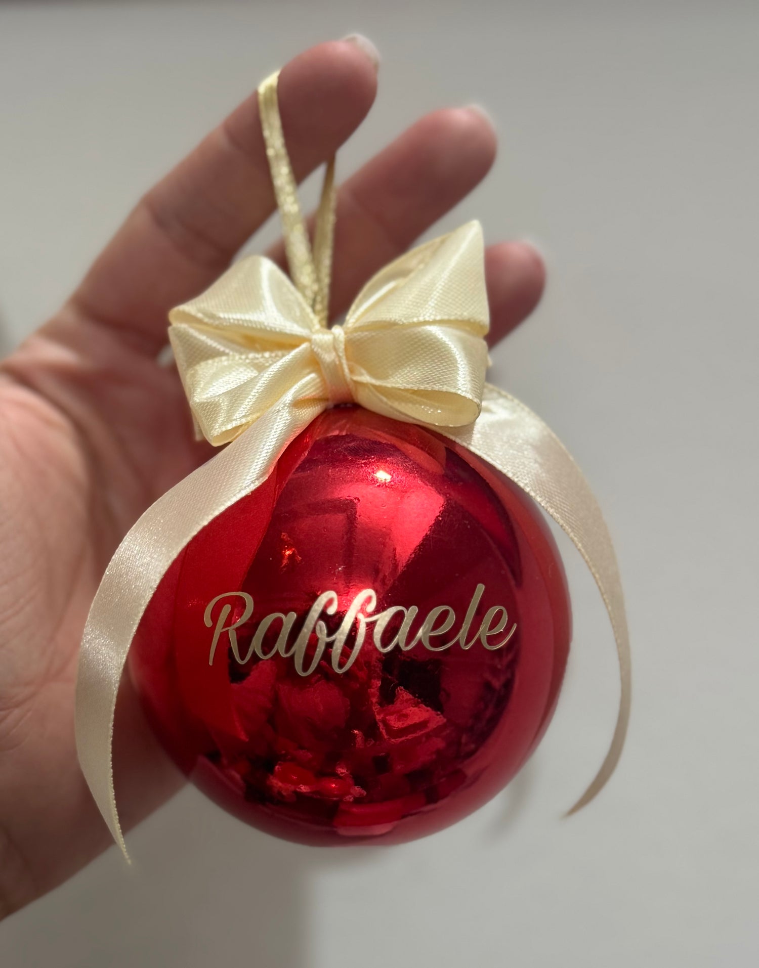 Pallina personalizzabile in plastica