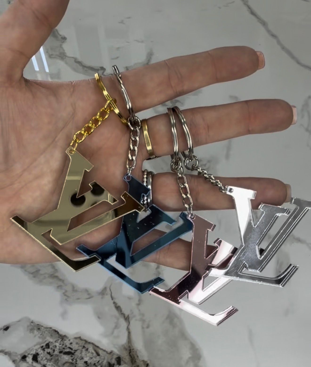 Portachiavi logati in plexiglas