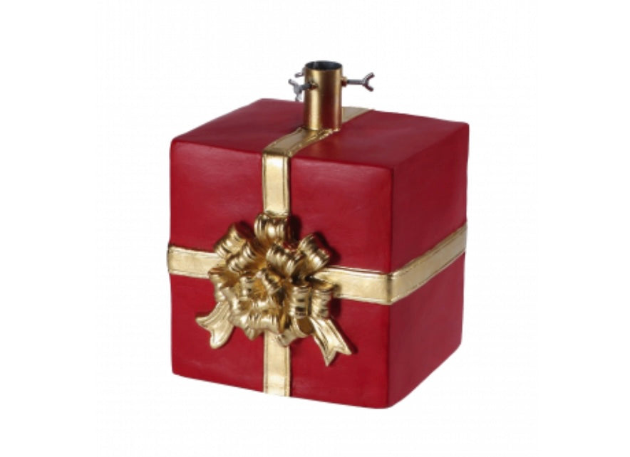 Base albero di natale in magnesia pacco regalo