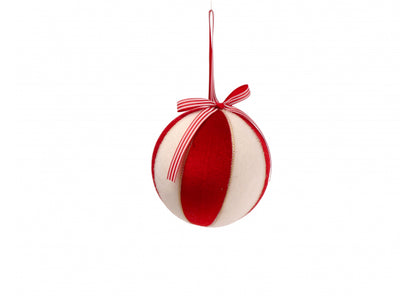 Set 12 palline di natale in polistirolo 12 cm