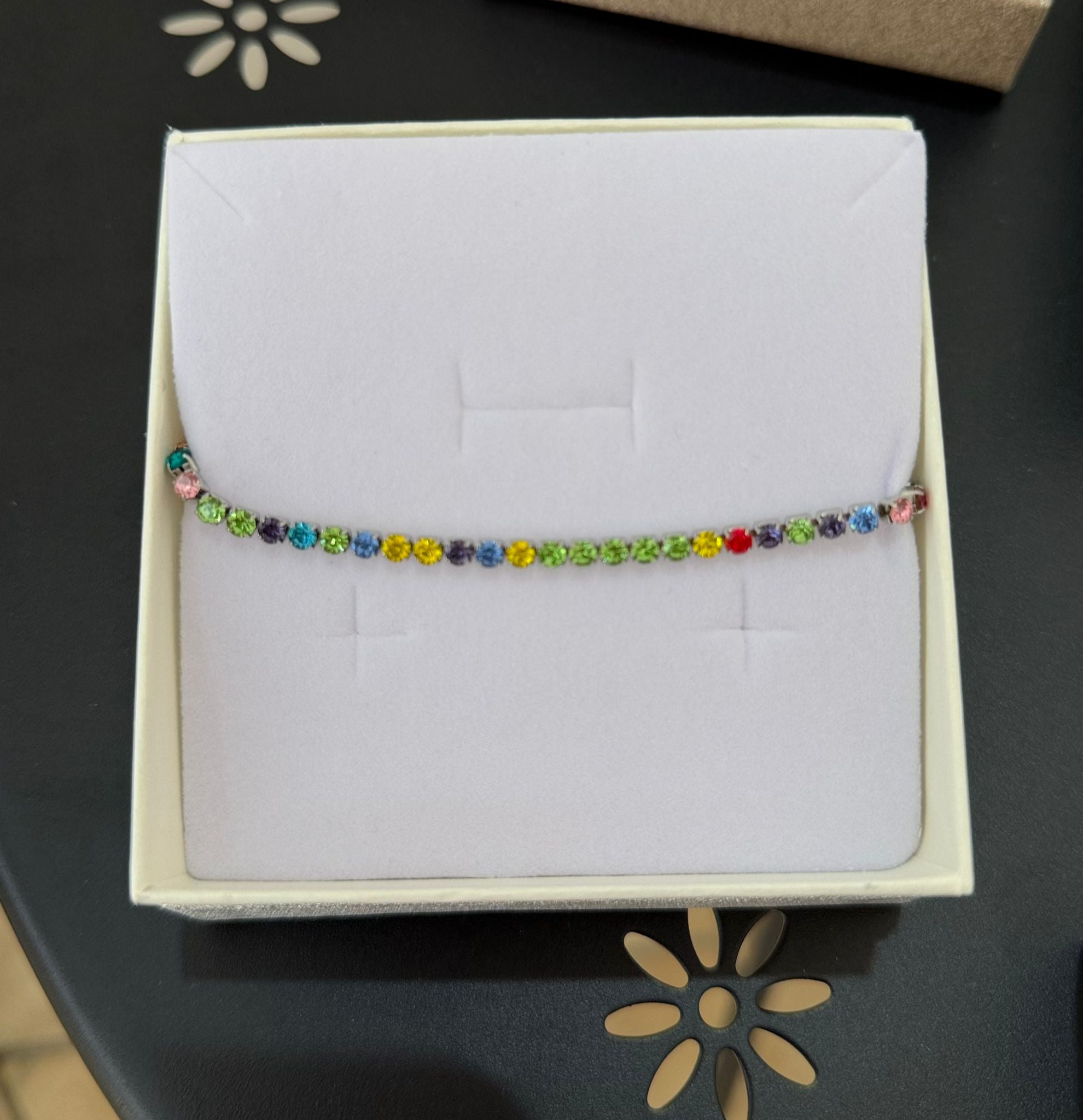 Bomboniera bracciale tennis elegante idea regalo economica