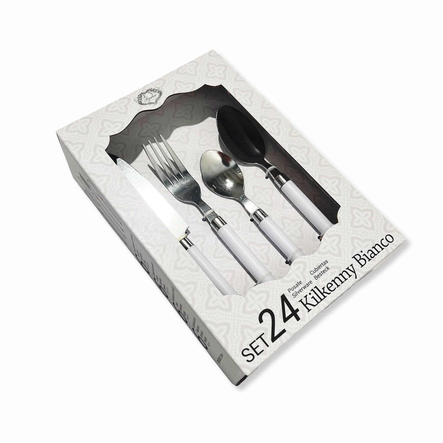 Set 24 Posate Kilkenny Bianco