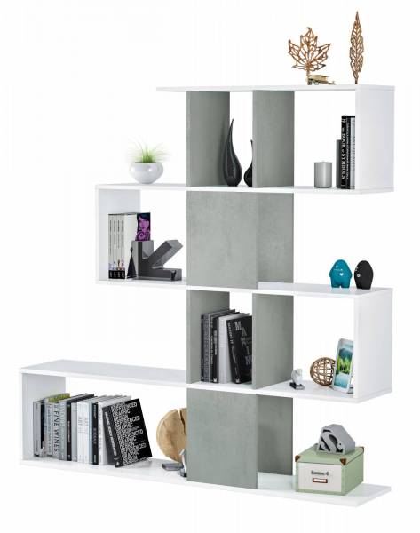 KIT-LIBRERIA-ZIG-ZAG-145X29X145H-BIANCO-CEM-extra-big-696841-440